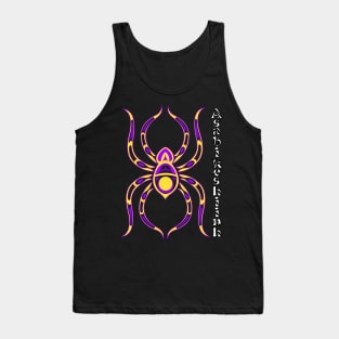 Asabikeshiinh (spider) Bisexual Pride Tank Top